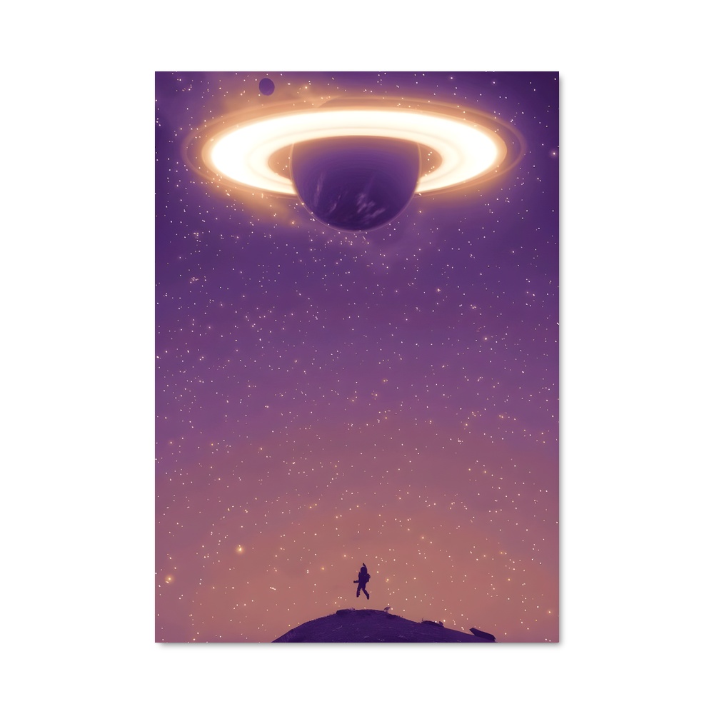Poster man sky inconnus